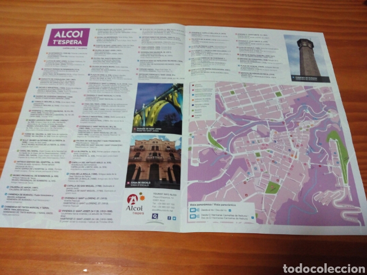 Tourismusbrosch&uuml;ren: Folleto Alcoi t'espera