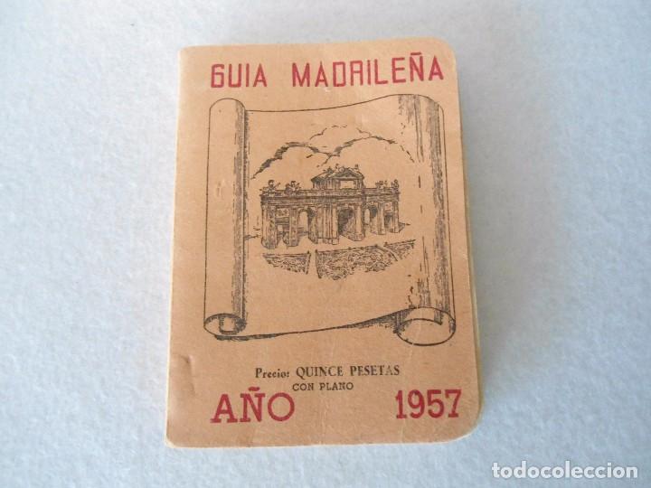 Travel Brochures: ANTIGUO CALLEJERO DE MADRID 1957