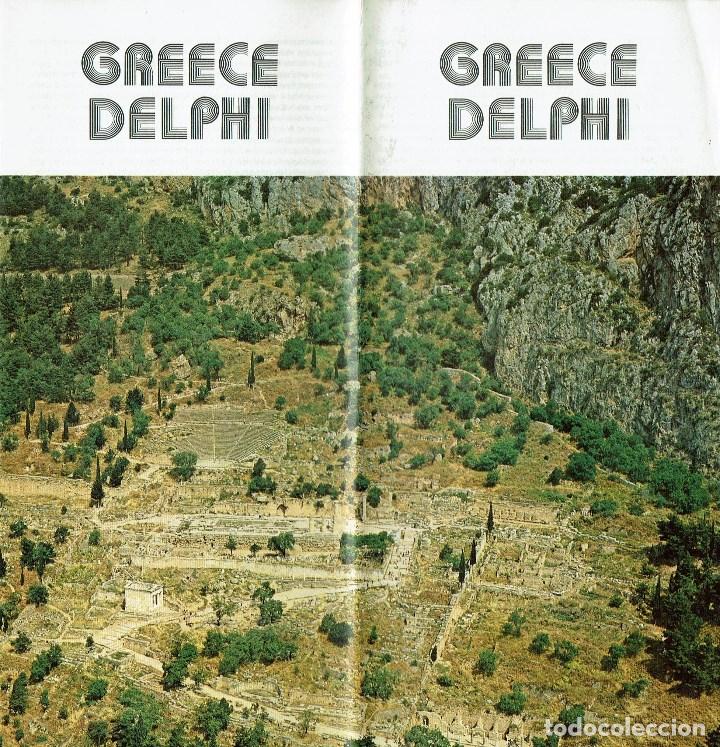 Brochures de tourisme: GRECIA. GREECE DELPHI. (A2)