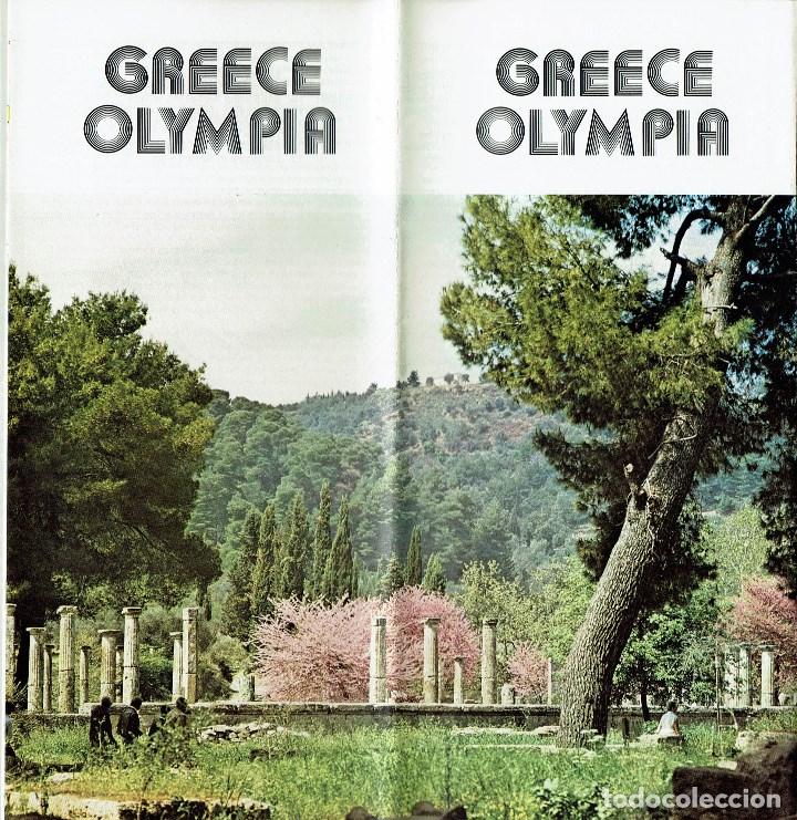 Travel Brochures: GRECIA. GREECE OLYMPIA. (A2)