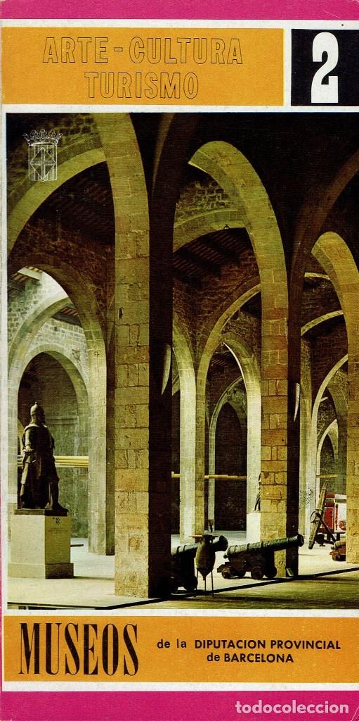 Tourismusbrosch&uuml;ren: MUSEOS DE LA DIPUTACI&Oacute;N PROVINCIAL DE BARCELONA. (A1)