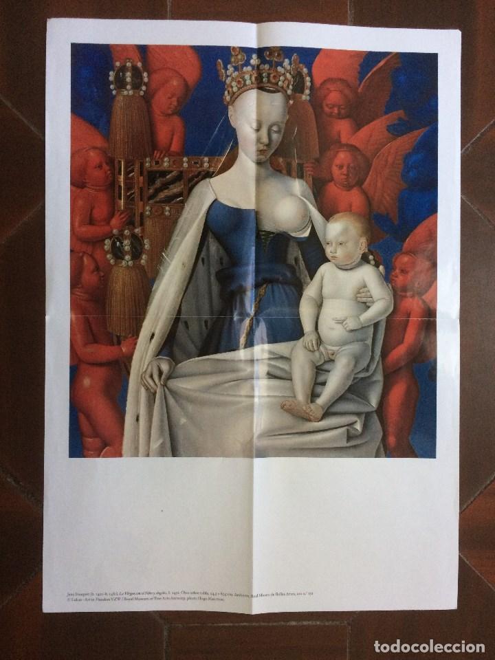 Travel Brochures: JEAN FOUQUET - LA VIRGEN CON EL NI&Ntilde;O Y &Aacute;NGELES. (A1)