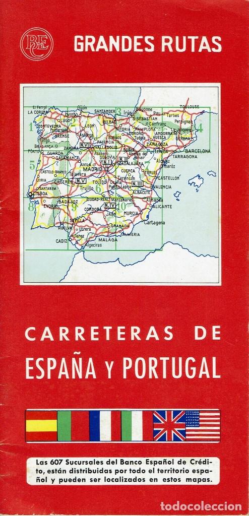 Tourismusbrosch&uuml;ren: CARRETERAS DE ESPA&Ntilde;A Y PORTUGAL. (A1)