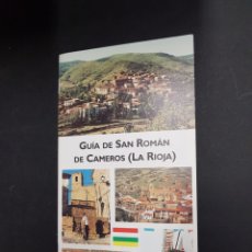 Folletos de turismo: GUIA DE SAN ROMAN DE CAMEROS - LA RIOJA - TDK77