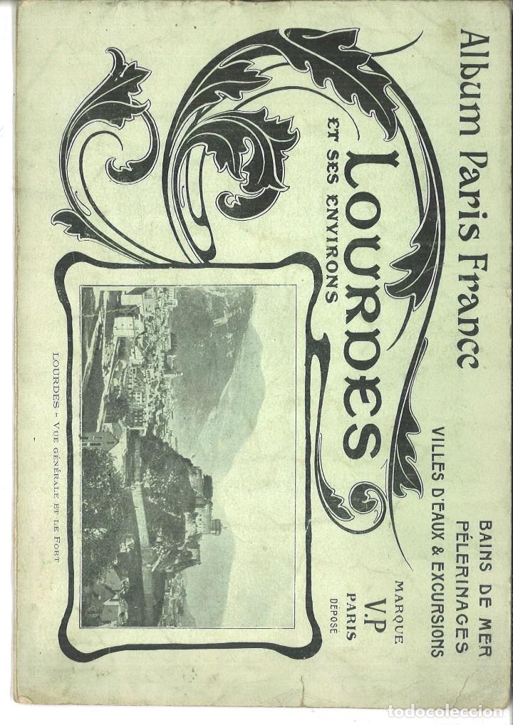 Folletos de turismo: LOURDES ET SES ENVIRONS. ALBUM PARIS FRANCE