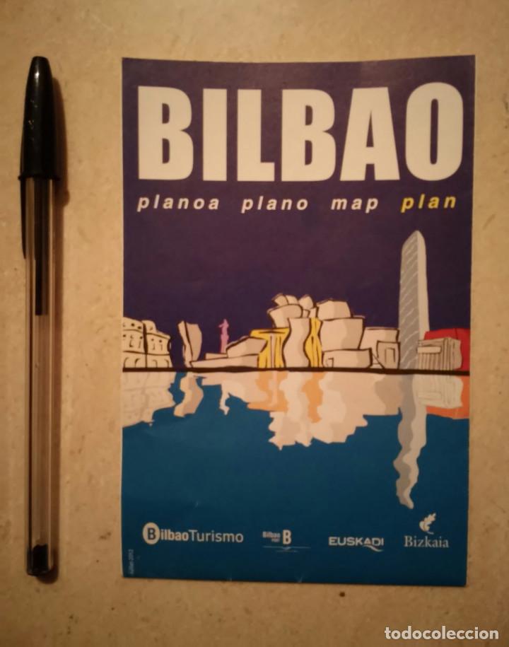 Travel Brochures: PLANO BILBAO A&Ntilde;O 2012 - TURISMO - DESPLEGABLE - PAIS VASCO
