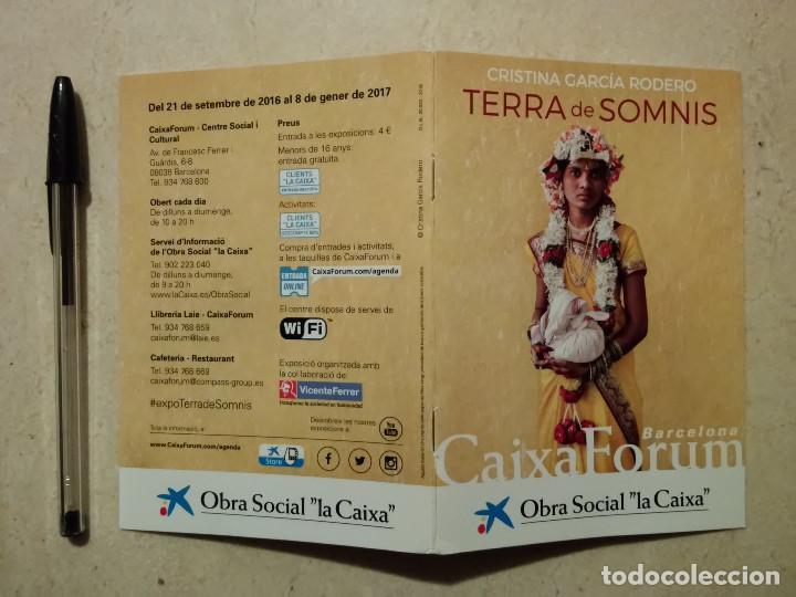 Folletos de turismo: GUIA ORIGINAL Exposicion - Terra de somnis - LA CAIXA - Cristina Garc&iacute;a Rodero -CaixaForum Barcelona