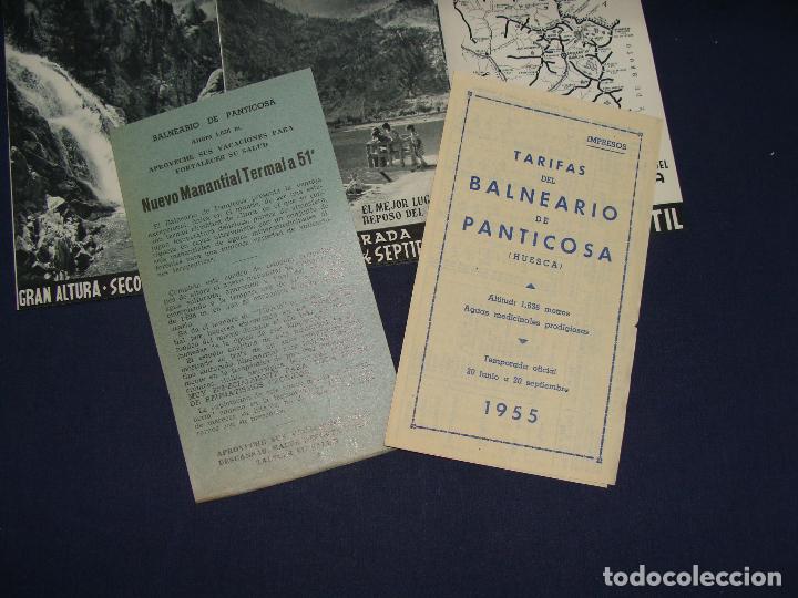 Brochures de tourisme: BALNEARIO PANTICOSA. 3 IMPRESOS. PERFECTO ESTADO.