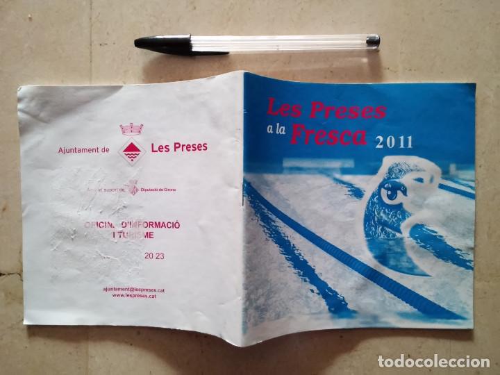 Travel Brochures: GUIA OFICIAL - LES PRESES A LA FRESCA - ARCHIVO - A&Ntilde;O 2011 - AJUNTAMENT DE