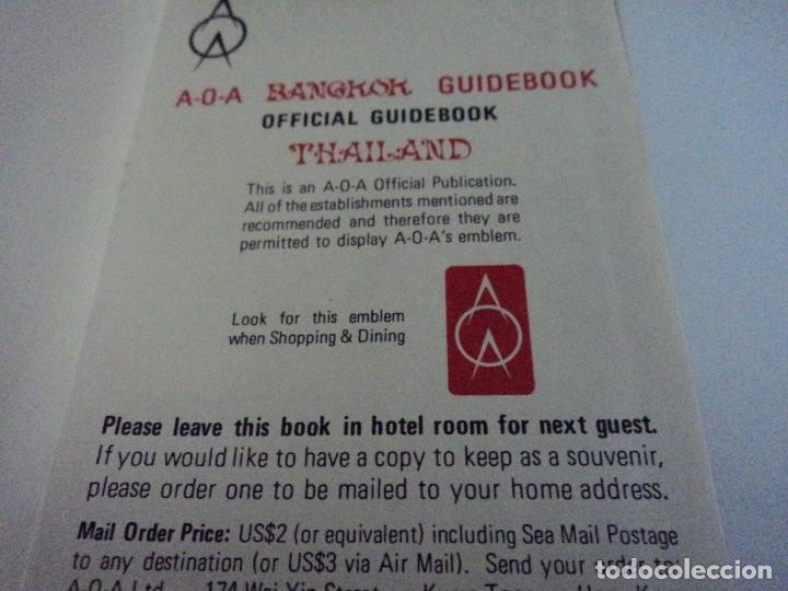 Folletos de turismo: guide book bangkok antigua guia fotos mapas e informacion en ingles tapa dura official 13 x 10 cm