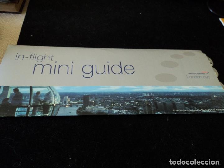 Tourismusbrosch&uuml;ren: in-flight mini guide london eye cuatro vistas posibles desde la cabina de la noria de londres