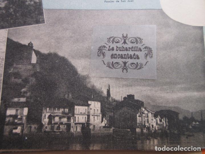 Folhetos de turismo: FOTO RECORTE 1941 - PASAJES DE SAN JUAN
