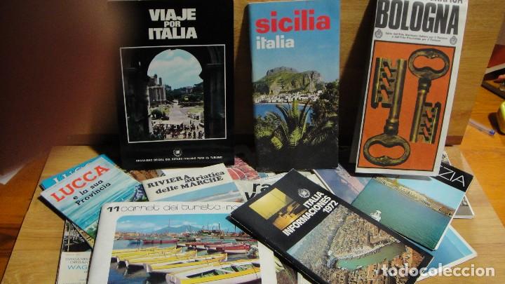 Brochures de tourisme: lote de 22 folletos y libritos turisticos de italia