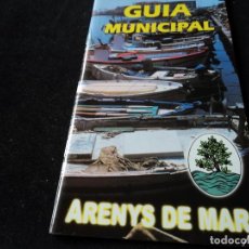 Folletos de turismo: PLANO E INFORMACION ARENYS DE MAR GUIA MUNICIPAL