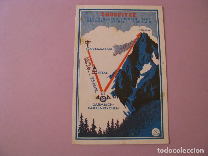 Folhetos de turismo: FOLLETO, GUIA TURISTICA, DE ZUGSPITZE, ALEMANIA. A&Ntilde;OS 50.