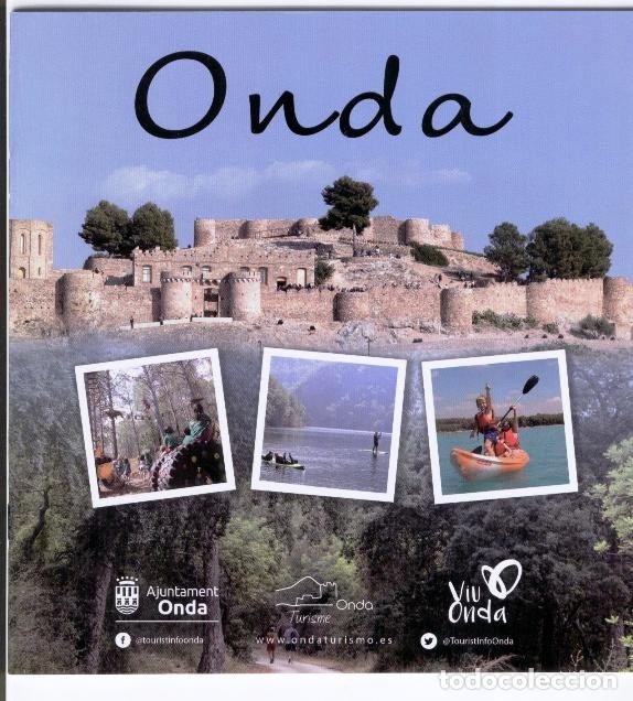 Travel Brochures: ONDA (CASTELL&Oacute;N) - FOLLETO DE TURISMO ACTUAL