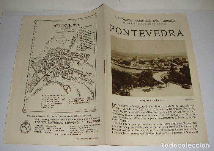 Folletos de turismo: Pontevedra &middot; Gu&iacute;a Tur&iacute;stica Oficial del Patronato Nacional de Turismo &middot; ca. 1928-1931