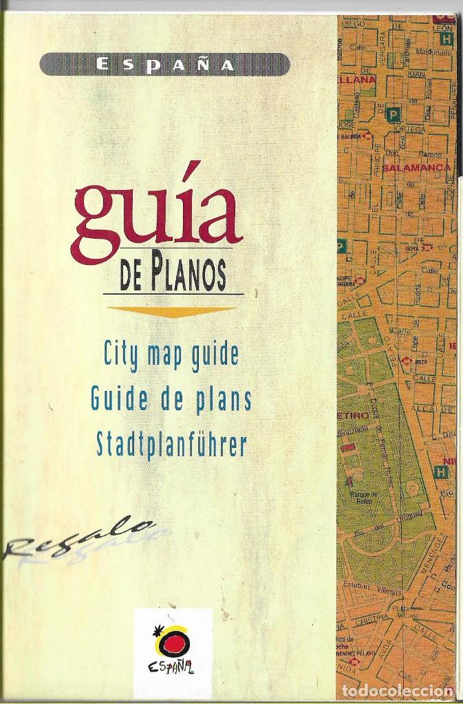 Brochures de tourisme: Guia de planos de las principales ciudades espa&ntilde;olas
