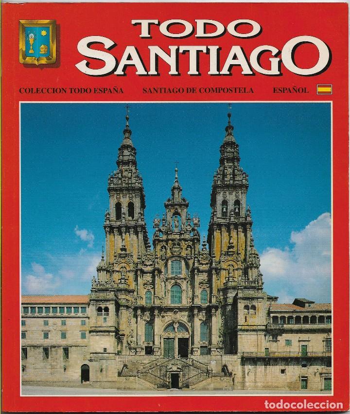 Travel Brochures: Libro turistico de la ciudad de Santiago de Compostela