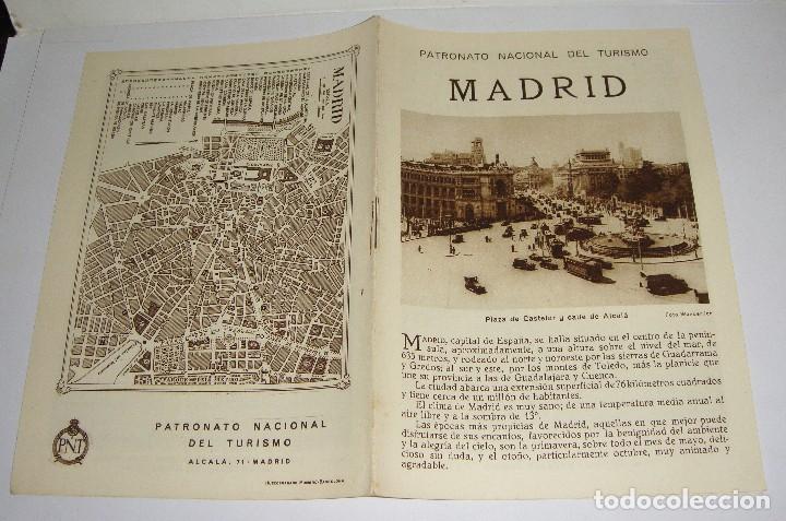 Tourismusbrosch&uuml;ren: Folleto Tur&iacute;stico. Patronato Nacional del Turismo. Madrid. Con plano y fotograf&iacute;as.