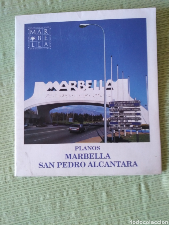 Brochures de tourisme: Plano de Marbella San Pedro de Alc&aacute;ntara