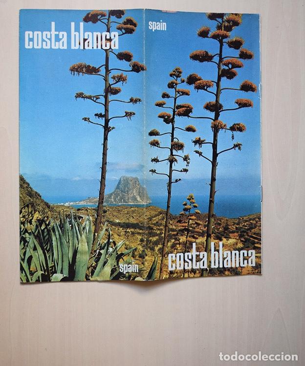 Brochures de tourisme: fotos Catal&aacute; Roca, J.A. Cuesta. Ca 1960 - Folleto Costa Blanca Pe&ntilde;&oacute;n de Ifach