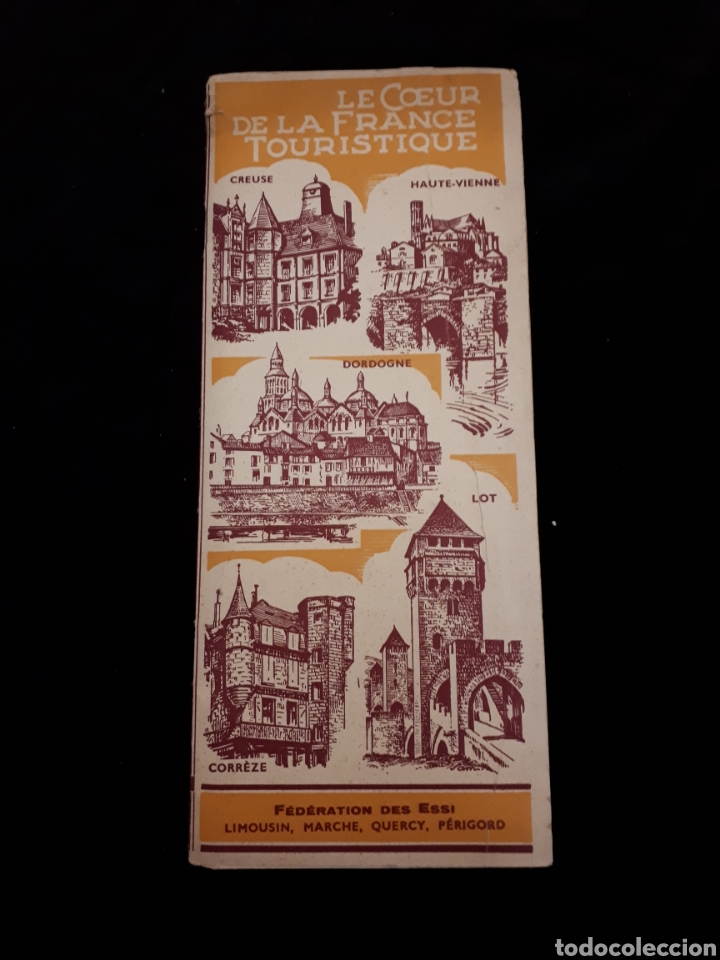 Travel Brochures: Le Coeur de la France touristique. Medaille de Bronze concours de publications touristiques 1935
