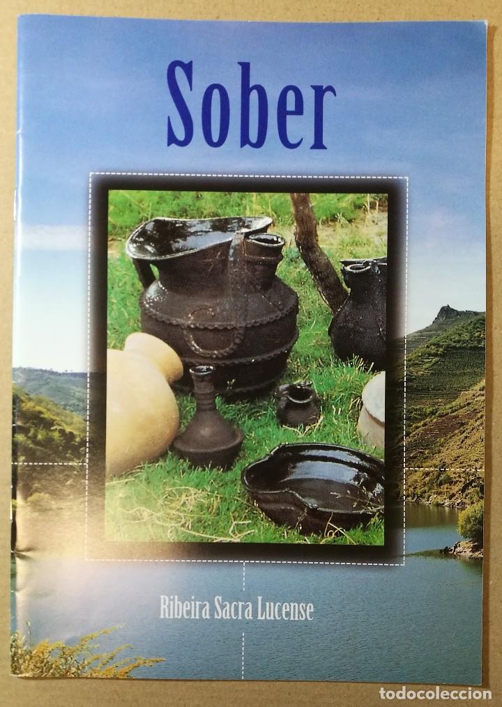 Brochures de tourisme: FOLLETO TUR&Iacute;STICO, TURISMO, LIBRILLO SOBER RIBEIRA SACRA LUCENSE PAG 20.
