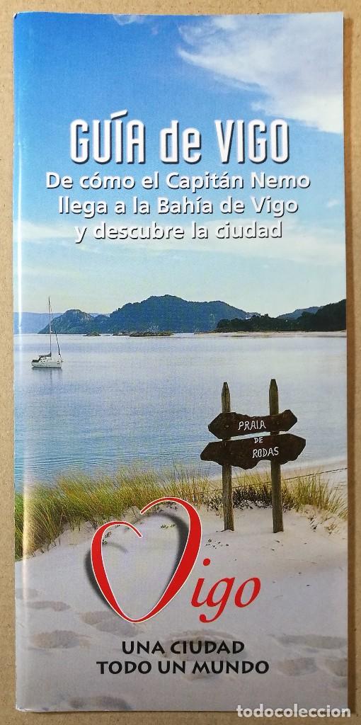 Travel Brochures: FOLLETO TUR&Iacute;STICO, TURISMO, LIBRILLO GUIA DE VIGO PONTEVEDRA PAG 71.