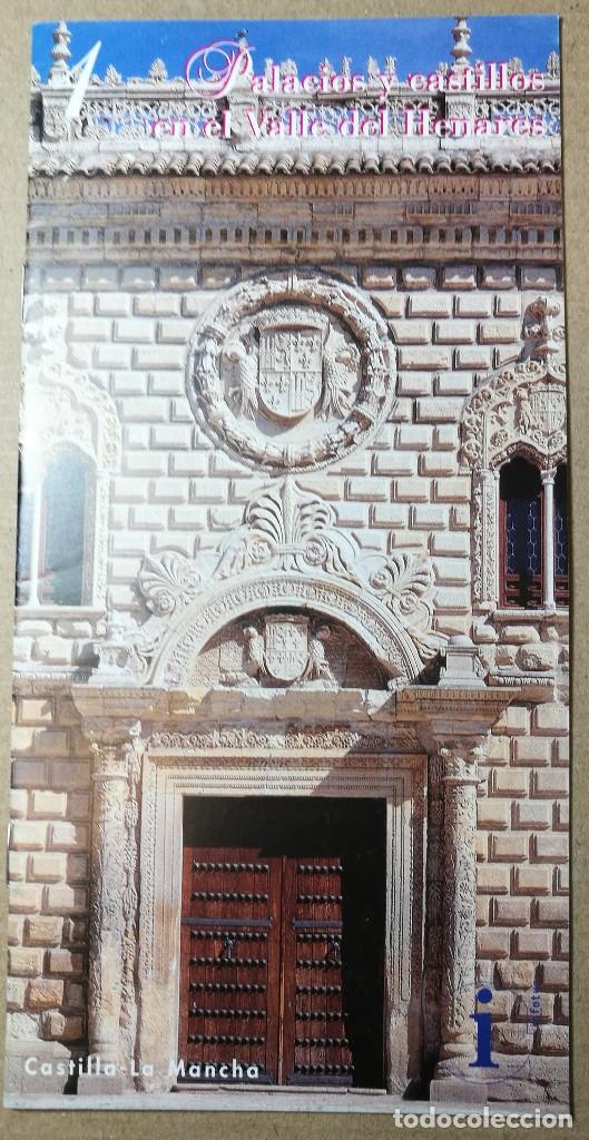 Brochures de tourisme: FOLLETO TUR&Iacute;STICO, TURISMO, LIBRILLO CASTILLA LA MANCHA PALACIOS Y CASTILLOS EN EL VALLE DEL HENARES