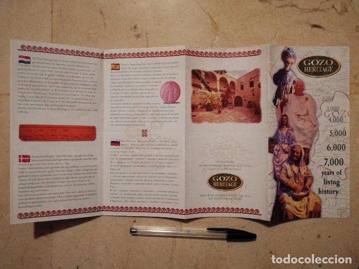 Travel Brochures: MINI GUIA - LA HERENCIA DE GOZO HERITAGE - PEPLUM - FOTOS Y ANUNCIOS