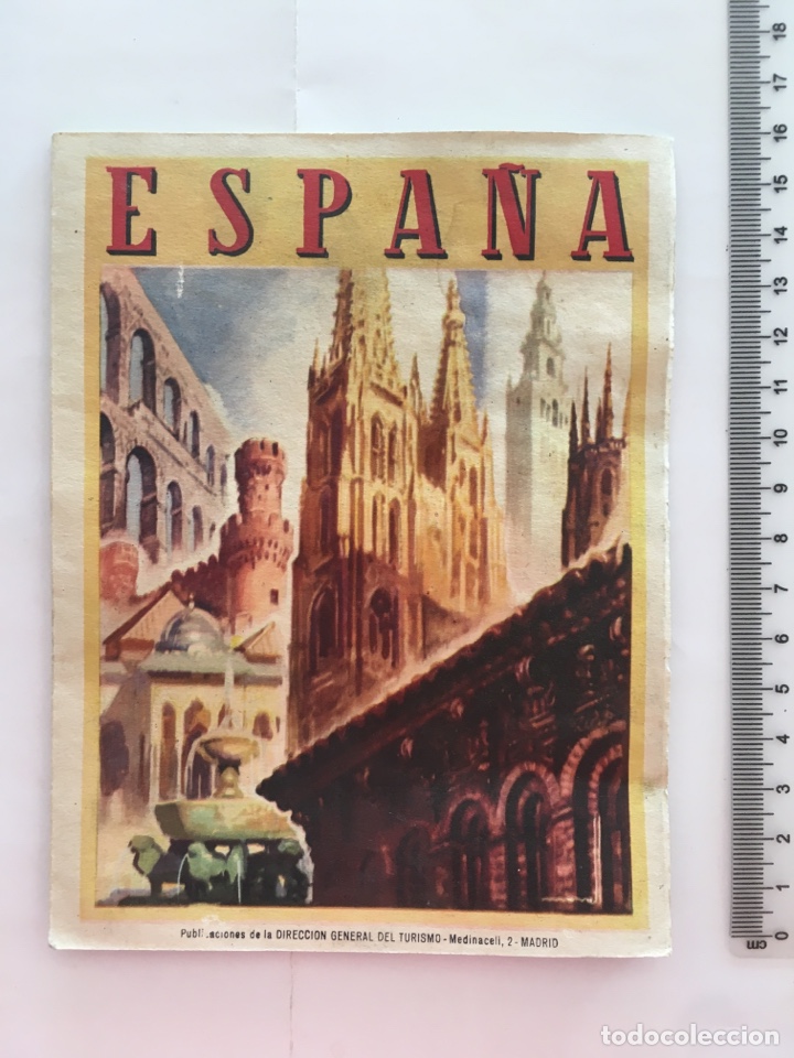 Brochures de tourisme: ESPA&Ntilde;A. FOLLETO TUR&Iacute;STICO. DESCRIPCI&Oacute;N GENERAL H. 1960?