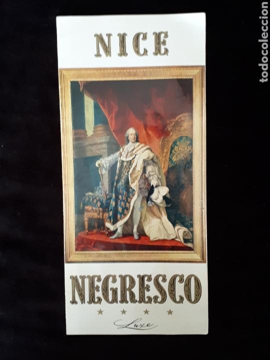 Tourismusbrosch&uuml;ren: Folleto tr&iacute;ptico Nice Negresco Luxe