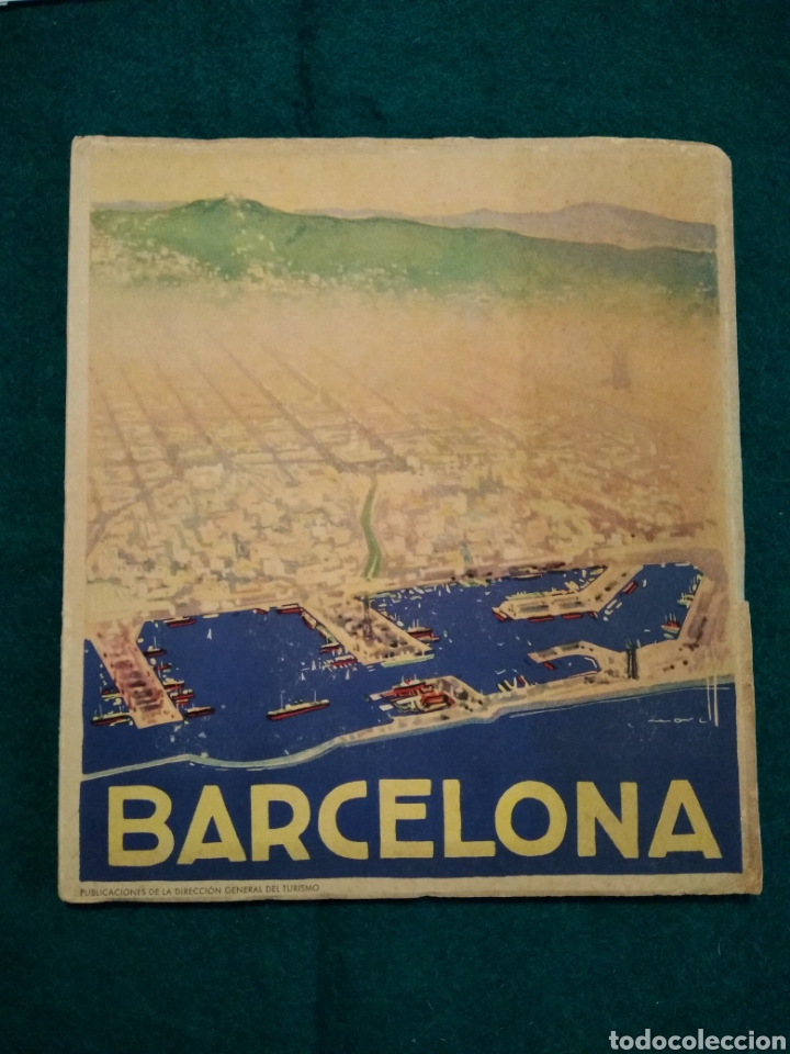 Tourismusbrosch&uuml;ren: BARCELONA GUIA DE TURISMO .- ILUSTRADOR MORELL .- PUBLUCACION DIRECCION GENERAL DEL TURISMO