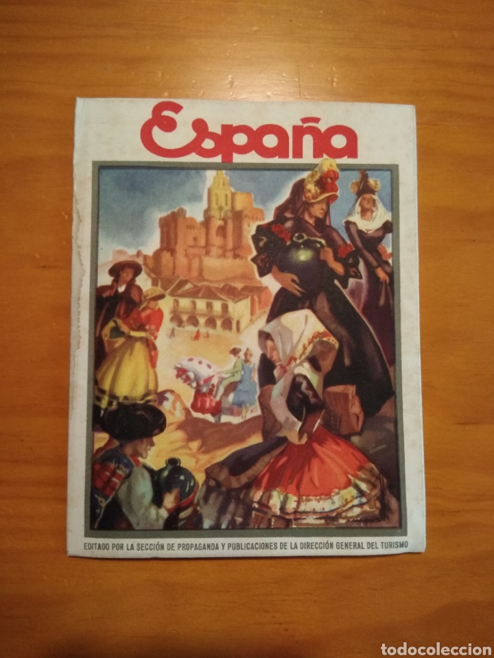 Tourismusbrosch&uuml;ren: FOLLETO DE TURISMO DE ESPA&Ntilde;A .- EDICION SECCION DE PROPAGANDA Y PUBLI. DIRECCION GRAL. TURISMO