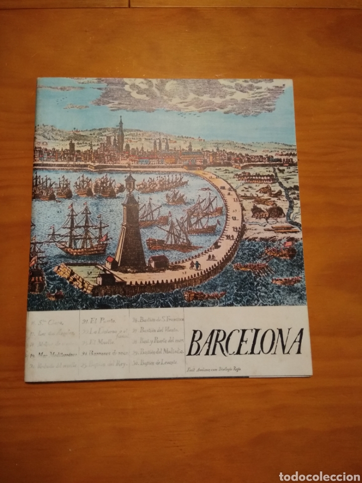 Tourismusbrosch&uuml;ren: FOLLETO DE TURISMO DE BARCELONA .- EDICION DIRECCION GENRAL DE TURISMO .- INCLUYE PLANO
