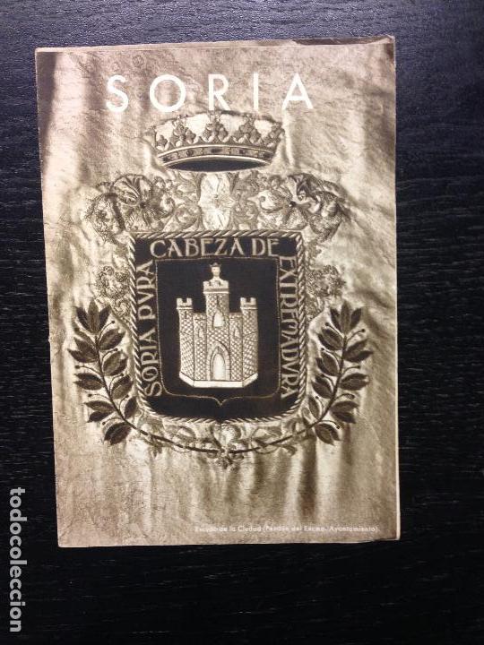 Folletos de turismo: SORIA, CIRCA 1950 - Foto 1