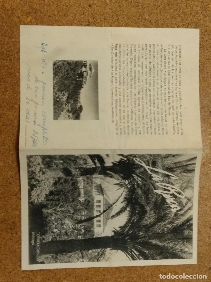 Travel Brochures: FOLLETO PENSI&Oacute;N LA ROCA TORREMOLINOS. MAS FOTOS EN EL INTERIOR