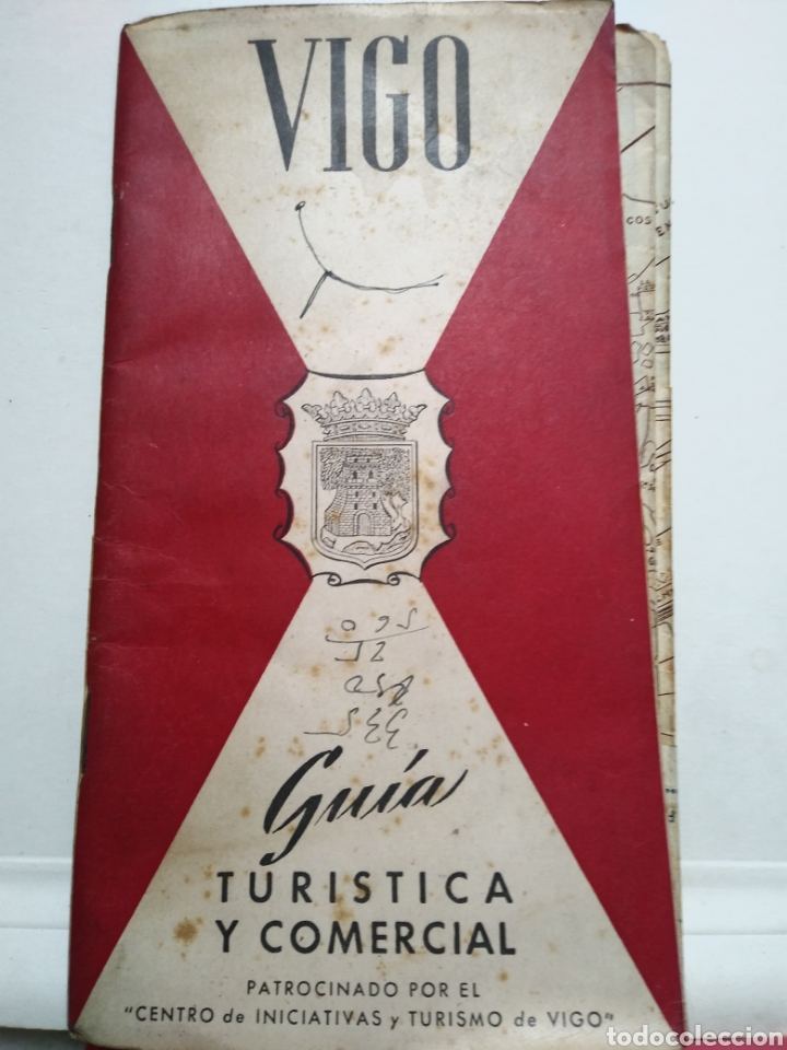 Brochures de tourisme: VIGO. GUIA TURISTICO COMERCIAL. 1947.