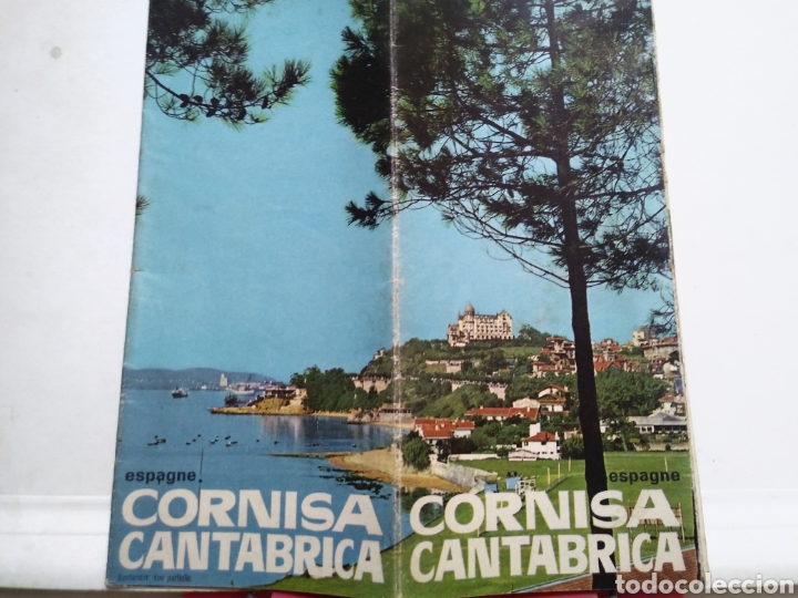 Brochures de tourisme: CORNISA CANT&Aacute;BRICA. FOLLETO PUBLICITARIO A&Ntilde;OS 60