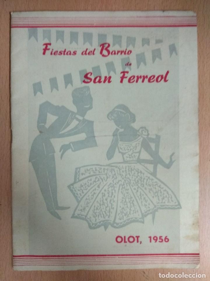 Folletos de turismo: DOS PROGRAMAS DE FIESTAS DE OLOT 1956 - Foto 2