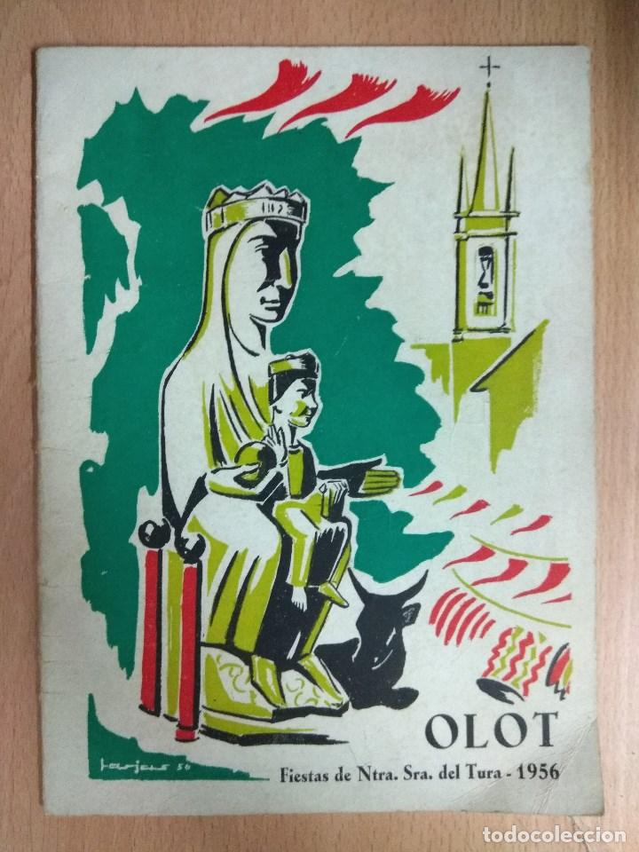 Folletos de turismo: DOS PROGRAMAS DE FIESTAS DE OLOT 1956 - Foto 3