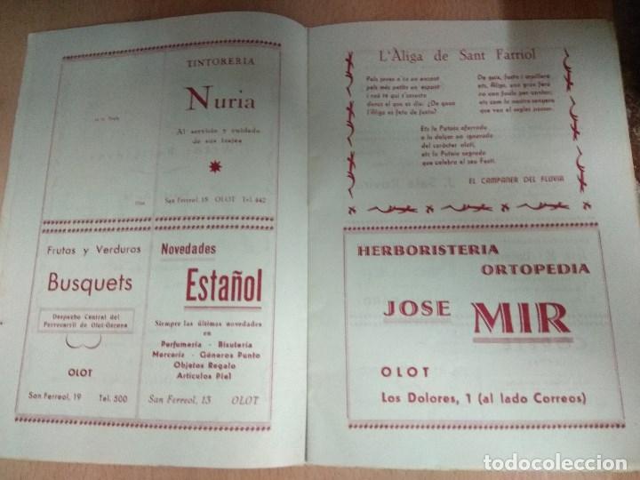 Folletos de turismo: DOS PROGRAMAS DE FIESTAS DE OLOT 1956 - Foto 4