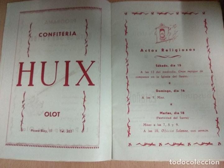 Folletos de turismo: DOS PROGRAMAS DE FIESTAS DE OLOT 1956 - Foto 5