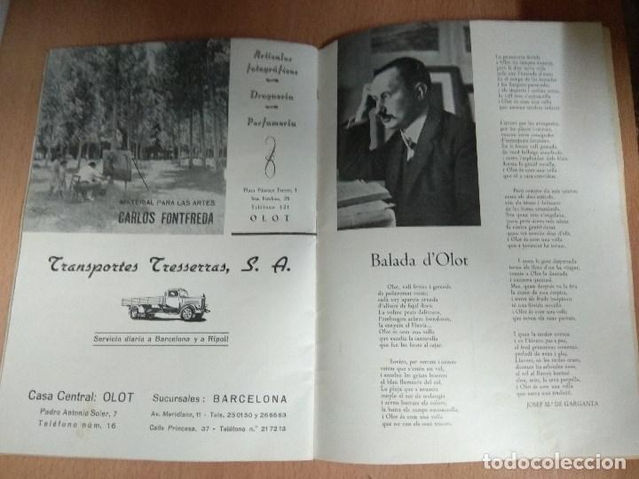 Folletos de turismo: DOS PROGRAMAS DE FIESTAS DE OLOT 1956 - Foto 9