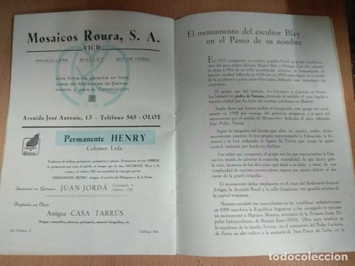 Folletos de turismo: DOS PROGRAMAS DE FIESTAS DE OLOT 1956 - Foto 10