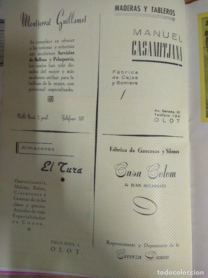 Folletos de turismo: PROGRAMA FIESTA MAYOR OLOT A&Ntilde;O 1956 - Foto 6