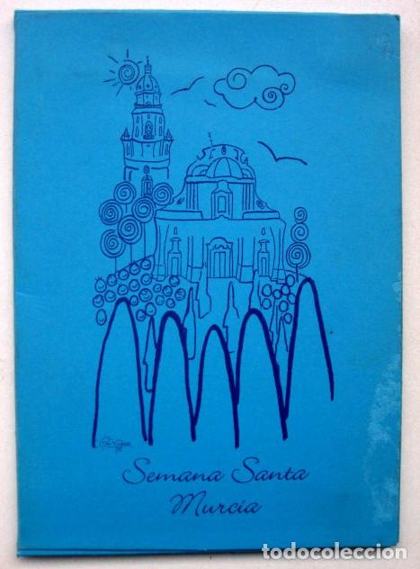 Travel Brochures: 16 tarjetas de Semana Santa de Murcia con su estuche