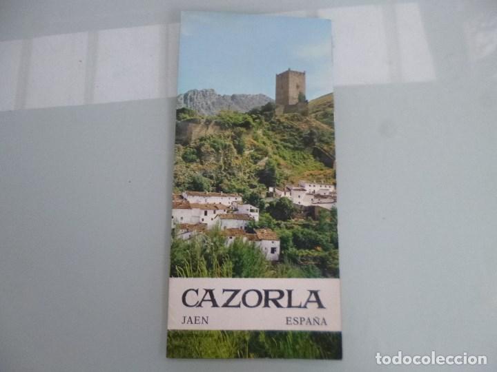 Folletos de turismo: FOLLETO TURISTICO CAZORLA (JAEN) A&Ntilde;OS 60