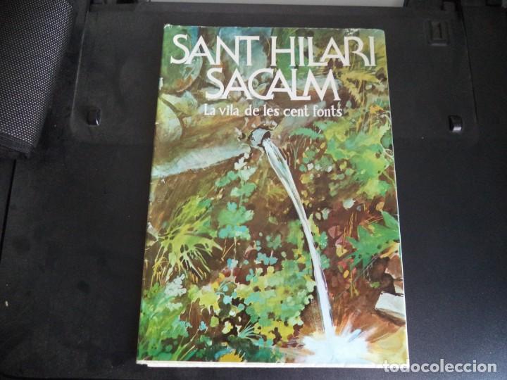 Folhetos de turismo: Programa de Sant Hilari Sacalm .La Vila de les cent fonts.